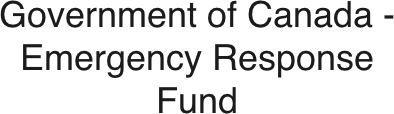 Government of Canada Emergency Response Fund logo